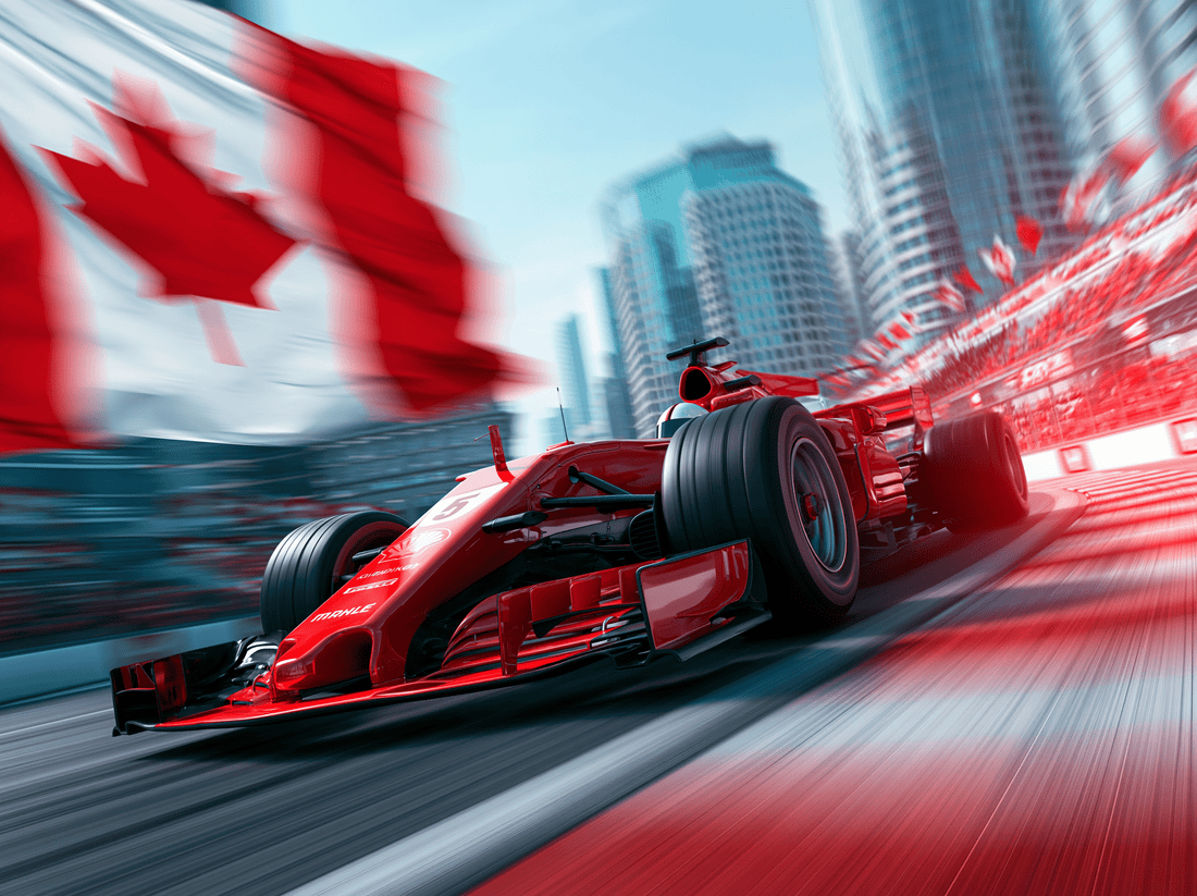 Women’s race-day outfit inspired by the 2026 Canadian Grand Prix – Qualifier Collective tee