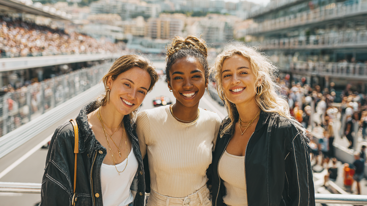 Women at a motorsport race | Qualifier Collective