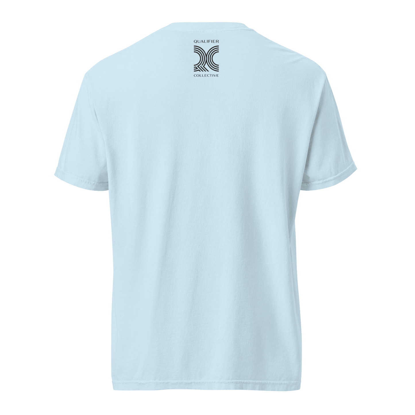 Motorsport Starting Grid Graphic Tee — Starting Grid — back ghost view with QC logo| Qualifier Collective